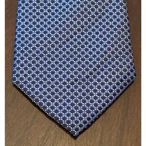 T.O. Blue Hand Made 100% Microfiber Men’s Neck Tie Made In China